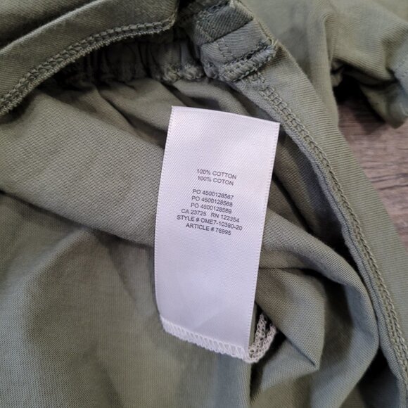 WILFRED FREE | Aritzia Levant T-Shirt Cotton Ruched Crop Top | Sz. S - Picture 4 of 5